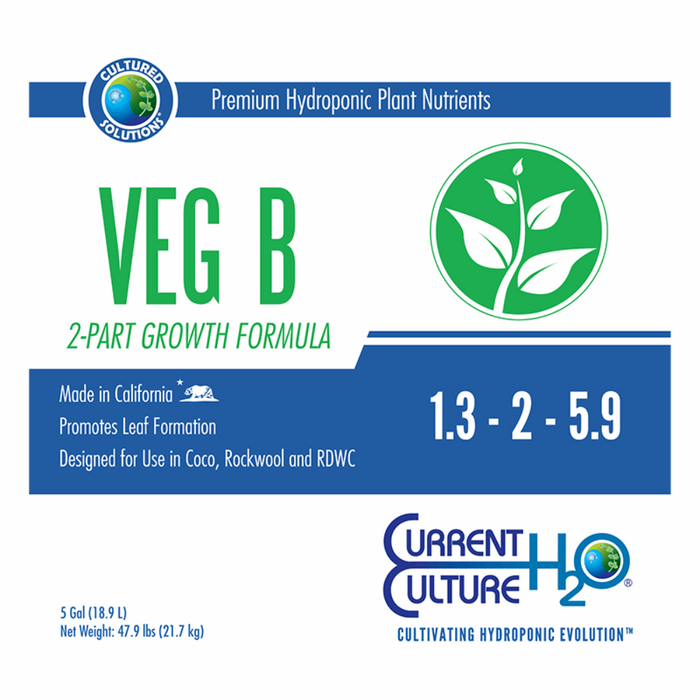 Hydroponic Liquid Fertilizer Veg B