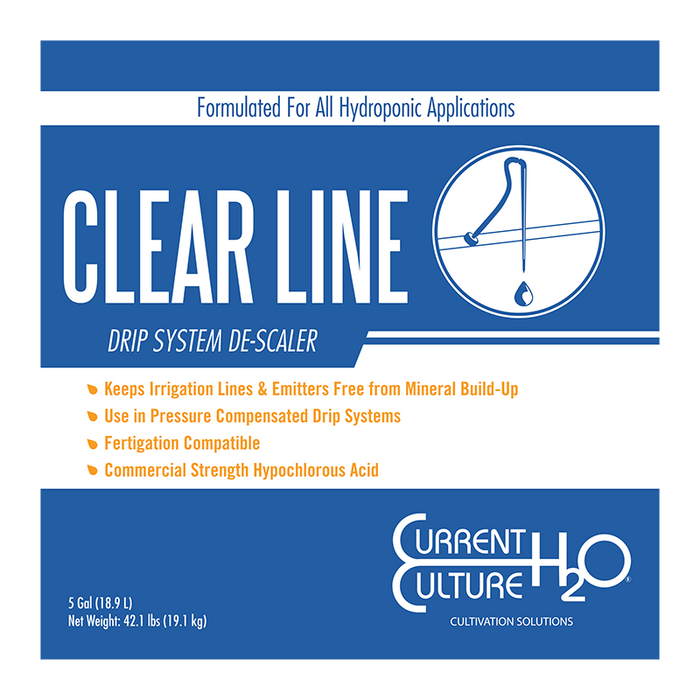 Clear Line High Concentration Hypochlorous Acid – Drip System Descaler